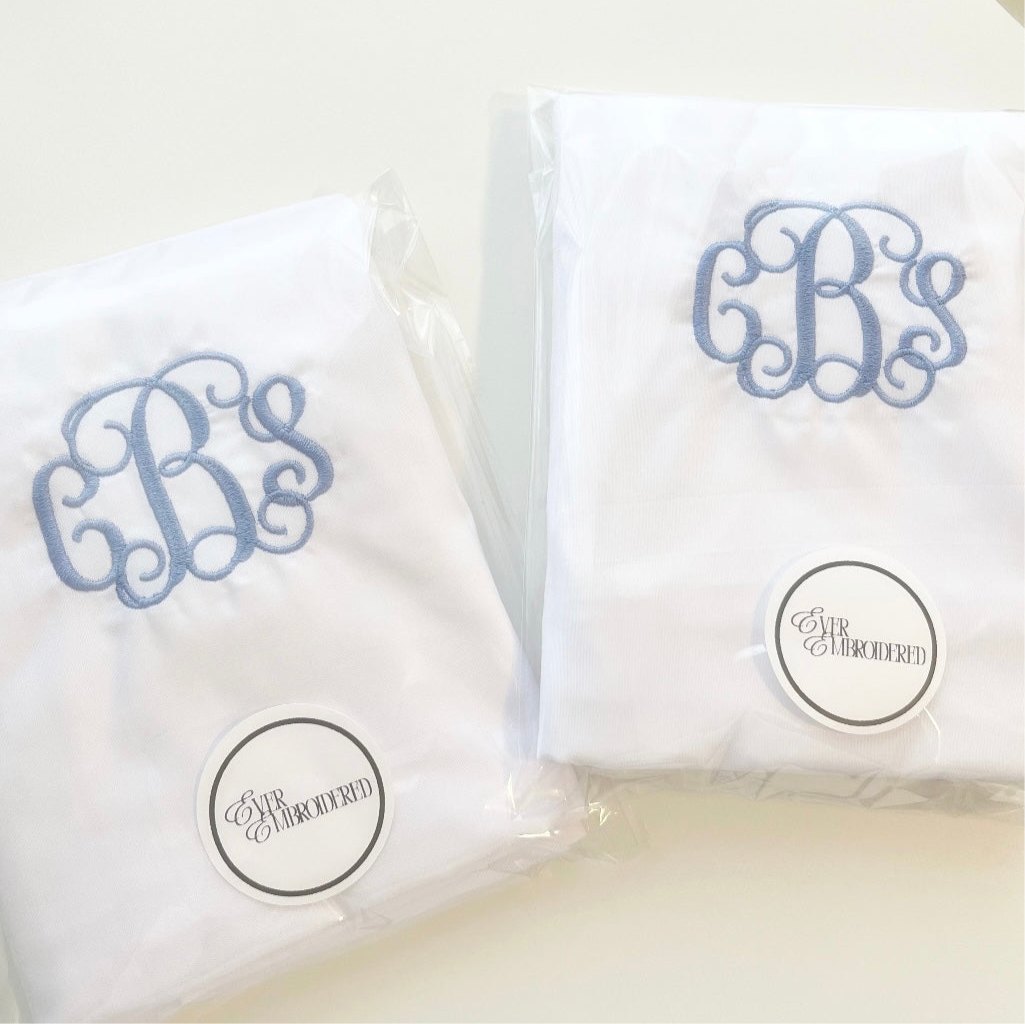 Personalized Ruffle Sham Pillowcase