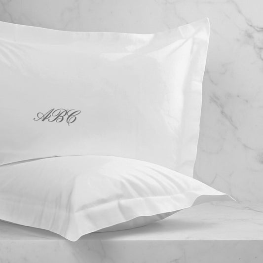Oxford Sham Custom Embroidered Pillowcase