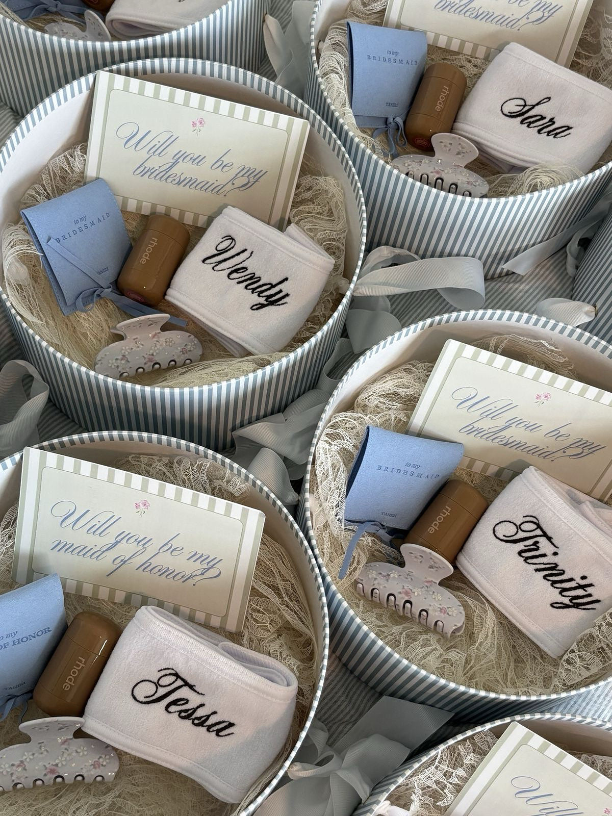 Custom Embroidered Spa Wrap Headband